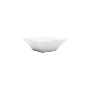 Square White Bowl 11.5"
