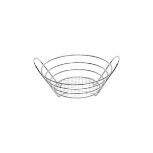 Round Stainless Steel 10" Bread Basket
