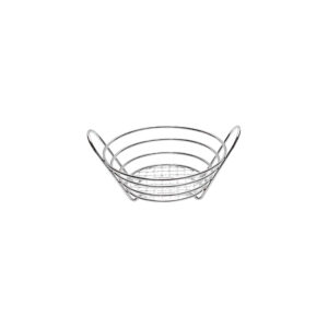 Round Stainless Steel 8" Bread Basket
