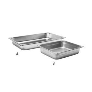 B - Half 2" Chafing Dish Insert Pan