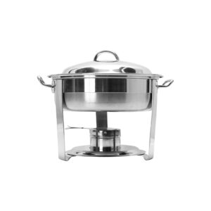 4 Quart Stainless Steel Round Chafing Dish