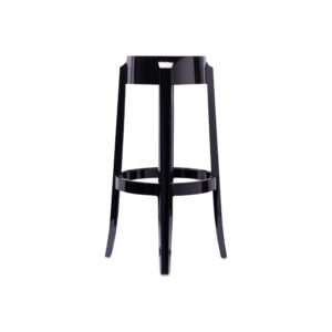 Black Acrylic Bar Stool