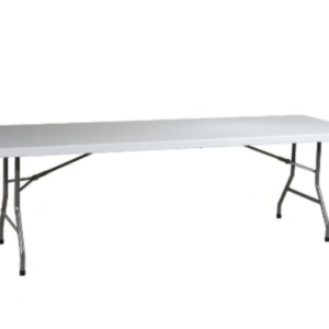 8' x 30" Rectangular Resin Table (Seats 8-10)