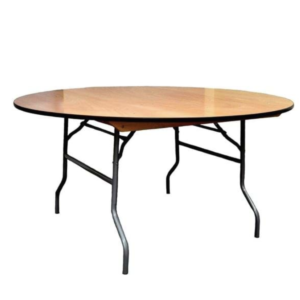 60" Round Table (Seats 8-10)